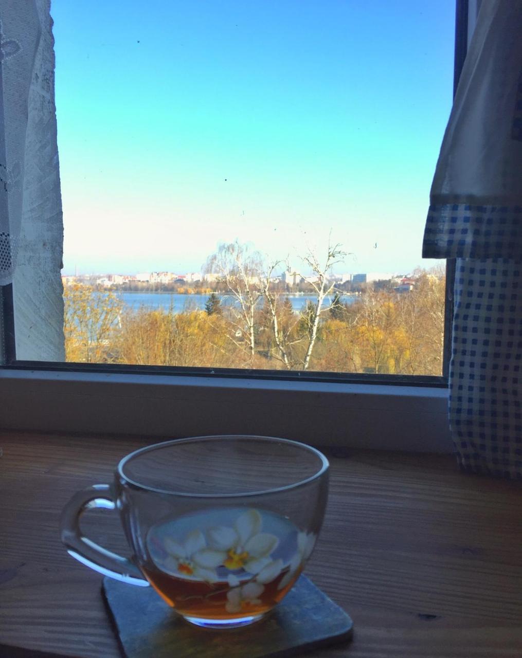 Апартаменты С Видом На Озеро Ternopil Esterno foto
